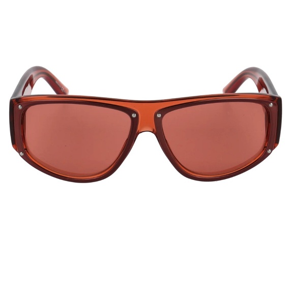GIVENCHY EYEWEAR RED RETRO SUNGLASSES IN RED Men’s line but can be unisex - Picture 3 of 14